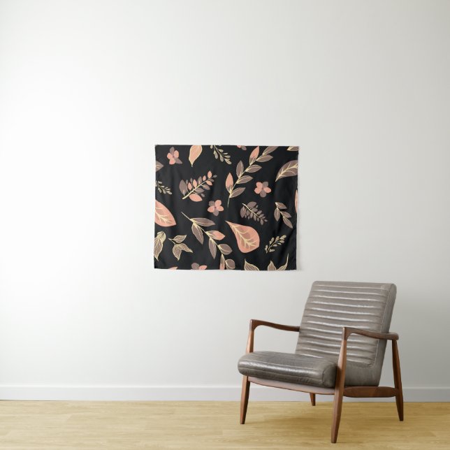 Flower Design Series Tapestry (In Situ (Horizontal))