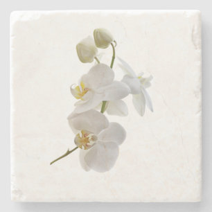 flower design stone coaster
