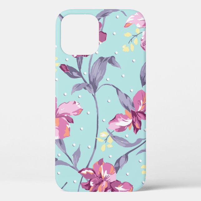 flower design textile illustrationart,background,d Case-Mate iPhone case (Back)