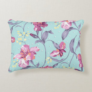 flower design textile illustrationart,background,d decorative cushion