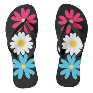 flower designs jandals