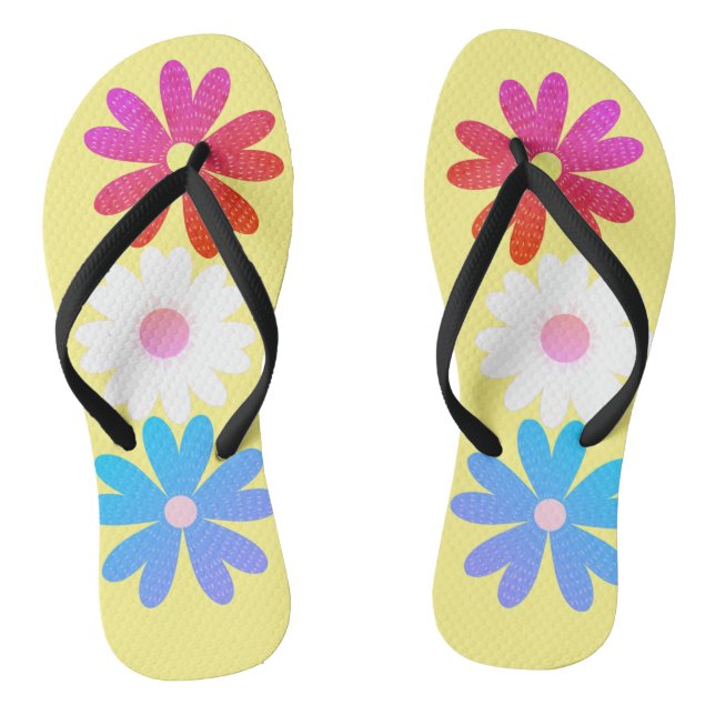 flower designs jandals (Footbed)