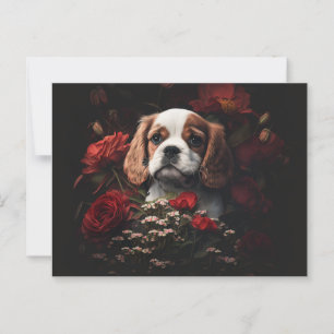 Flower Dog Postcards