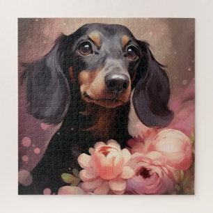 Flower Dog Puzzle