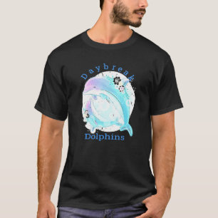Flower Dolphins Daybreak Elementary School Ut Spir T-Shirt