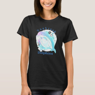 Flower Dolphins Daybreak Elementary School Ut Spir T-Shirt