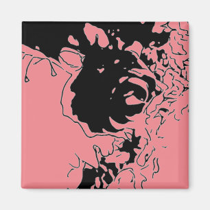 Flower Doodle Magnet