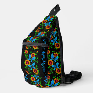 Flower Doodle Sling Bag