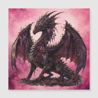 Flower Dragon | Botanical Fantasy Dragon