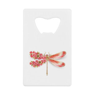 Flower dragonfly with jewellery sakura