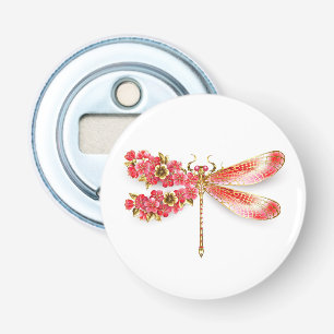 Flower dragonfly with jewellery sakura bottle opener