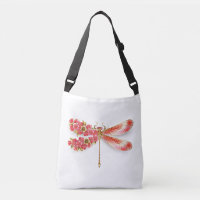 Flower dragonfly with jewellery sakura