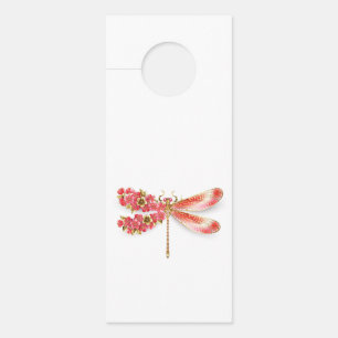 Flower dragonfly with jewellery sakura door hanger