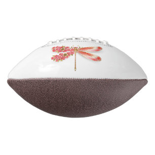 Flower dragonfly with jewellery sakura football