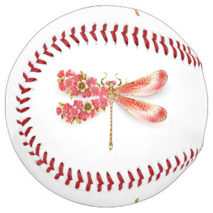 Flower dragonfly with jewellery sakura softball