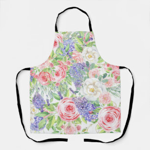 Flower Drawing Easy Apron