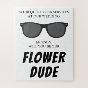 Flower Dude Proposal Puzzle