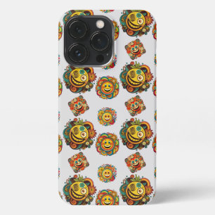 Flower Emojis 2 iPhone 13 Pro Case