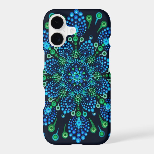 Flower explosion  iPhone case (Back)