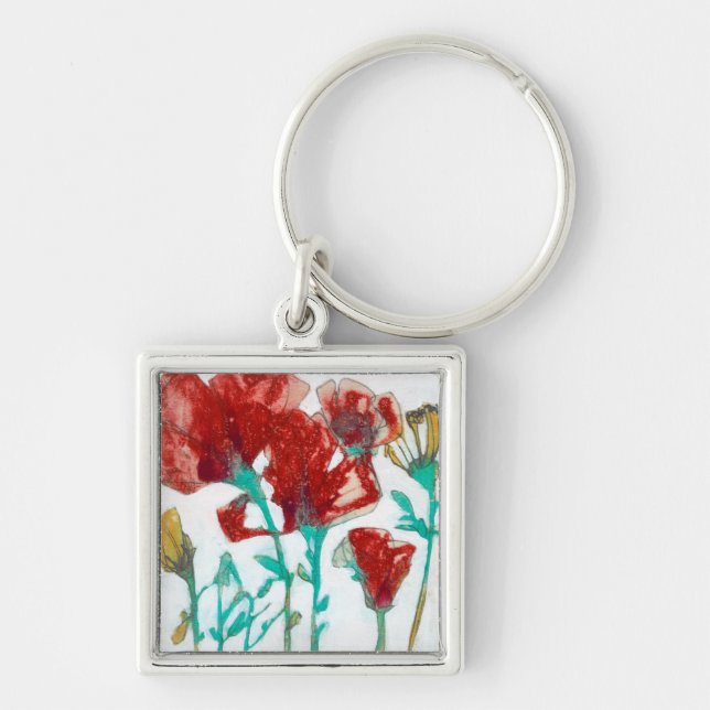 Flower Expression II Key Ring (Front)