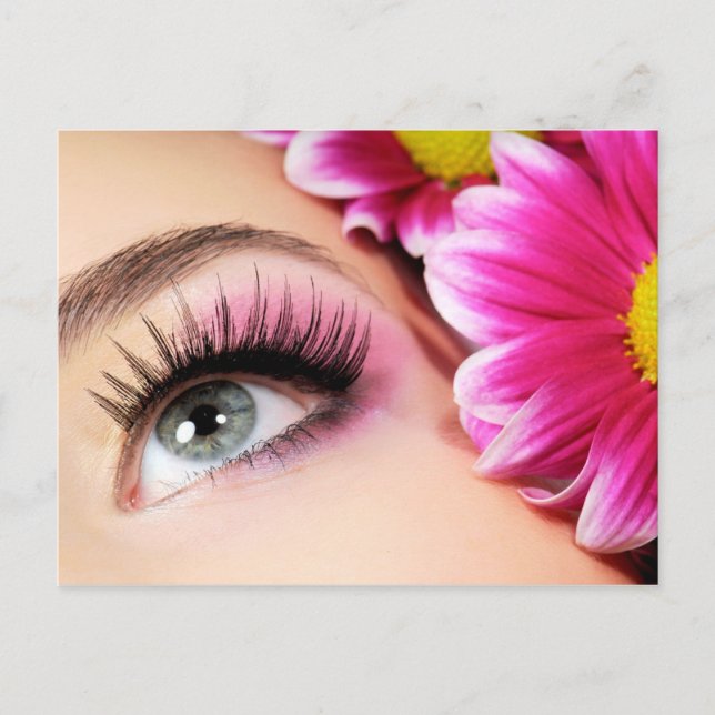 Flower eye postcard (Front)