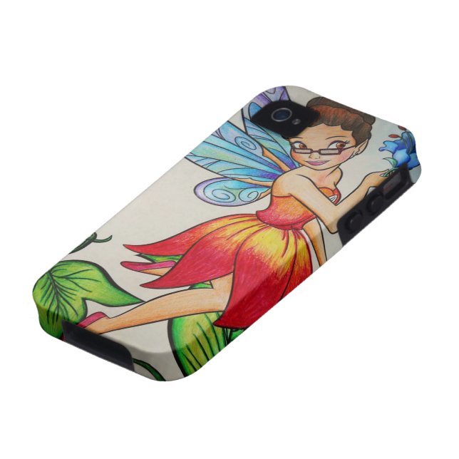 Flower Fairy Case-Mate iPhone Case (Bottom)