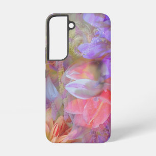 Flower Fairy Double Exposure Fantasy Art Samsung Galaxy Case