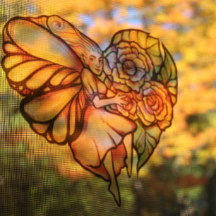 Flower Fairy Garden Heart Flowers Fairies