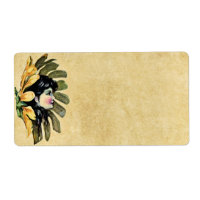 Flower Fairy Label