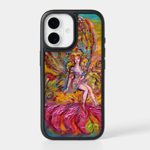 FLOWER FAIRY ON THE PINK IRIS Fantasy 