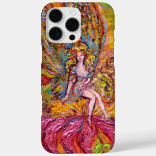 FLOWER FAIRY ON THE PINK IRIS Fantasy iPhone 16 Pro Max Case