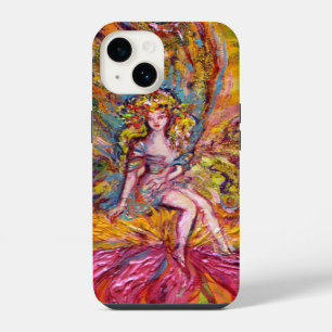FLOWER FAIRY ON THE PINK IRIS Fantasy iPhone 14 Case