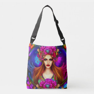 Flower Fairy Queen Crossbody Bag
