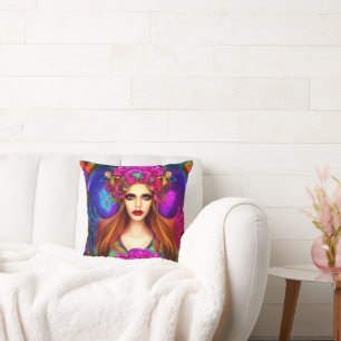 Flower Fairy Queen Cushion