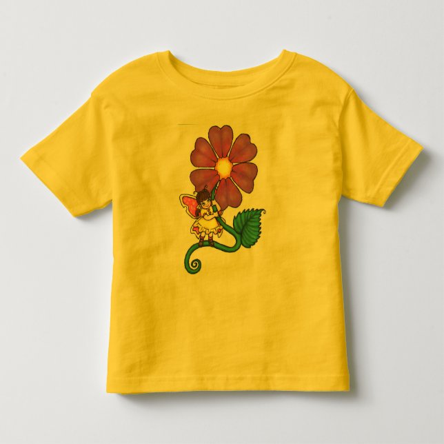flower fairy toddler T-Shirt (Front)