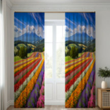 Flower Field Curtains | Blooming Meadow