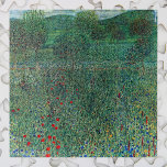 Flower Field in Litzlberg Klimt, Vintage Landscape Jigsaw Puzzle<br><div class="desc">Flower Field in Litzlberg (1905) by Gustav Klimt is a vintage Victorian Era symbolism fine art landscape painting. A nature scene with trees and a field of red poppy flowers in a garden on a farm in the country in Austria. About the artist: Gustav Klimt (1862-1918) was an Austrian Symbolist...</div>