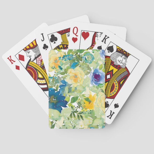 Flower Field Playing Cards (Back)