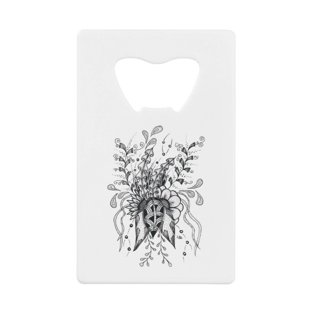 Flower Fine Line Illustration -  (Front)