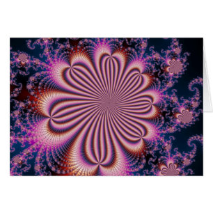 Flower - Fractal Card