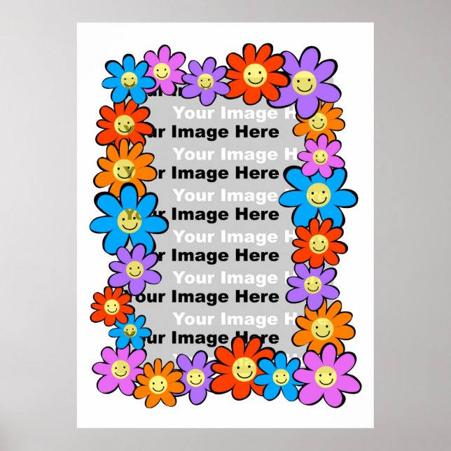 Flower Frame Poster (Front)