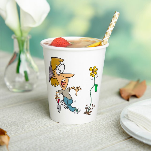 Flower Fright Paper Cups (Creator Uploaded)