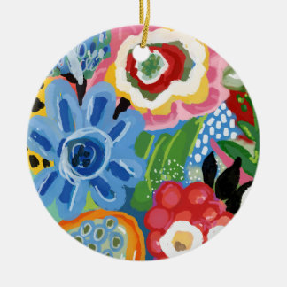 Flower Fun Acrylic Ceramic Tree Decoration