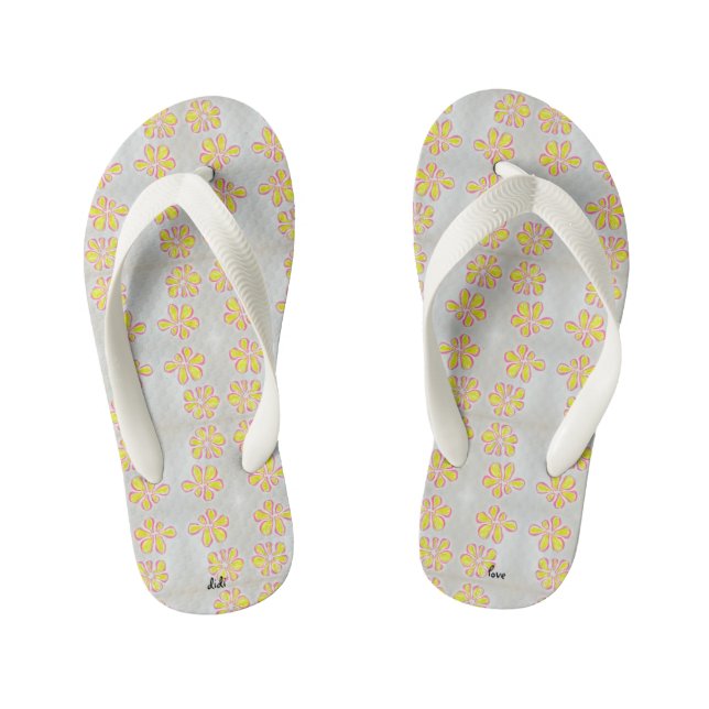 Flower Fun Kid's Jandals (Footbed)