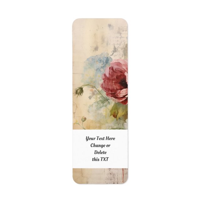 Flower Garden 404a Rustic Roses (Front)