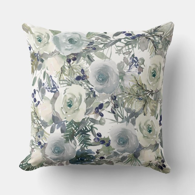 Flower Garden Art Cushion (Front)