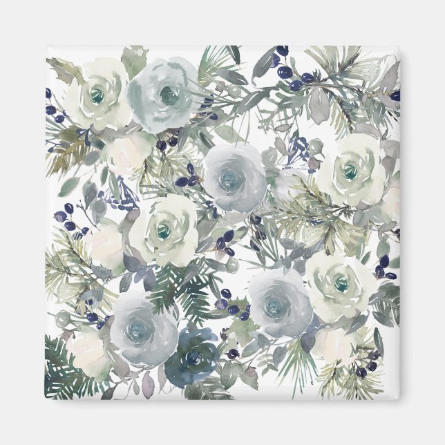 Flower Garden Art Magnet (Front)
