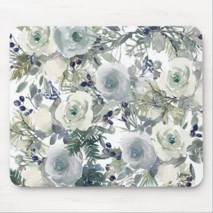 Flower Garden Art Mouse Pad