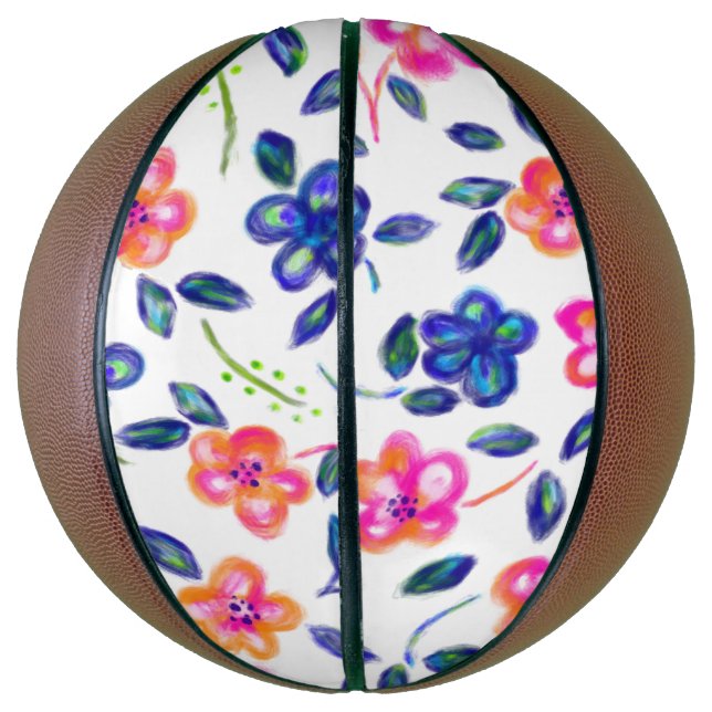Flower Garden Basketball (Vertical)
