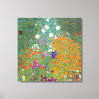 Flower Garden (by Gustav Klimt)